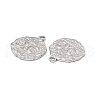 Non-Tarnish 304 Stainless Steel Pendants STAS-B031-28P-3