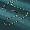 Brass Venetian Chain NJEW-E151-04G-1