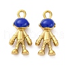 304 Stainless Steel Enamel Pendants STAS-B085-26G-1