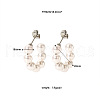 Stylish Stainless Steel C-shaped Stud Earrings ON1338-2-1