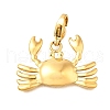Crab 304 Stainless Steel Pendant Decorations STAS-R159-03G-1