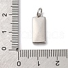 Brass Pave Natural Shell Rectangle Charms KK-P308-03P-3