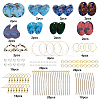 SUNNYCLUE DIY Resin Dangle Earring Making Kits FIND-SC0001-73-2