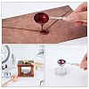 CRASPIRE 3Pcs 3 Colors Brass Handle Wax Sealing Stamp Melting Spoon TOOL-CP0001-25-3