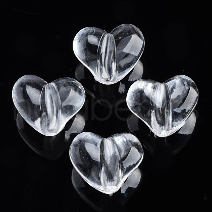 Transparent Acrylic Beads TACR-S134-034-1