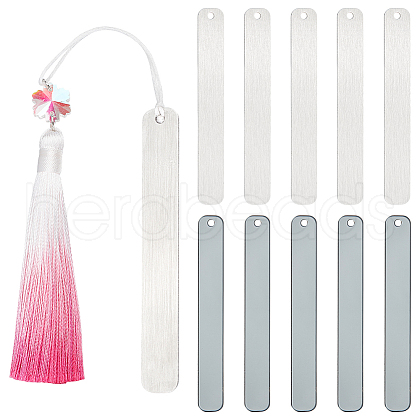 210 Stainless Steel Bookmarks DIY-WH0430-487B-1
