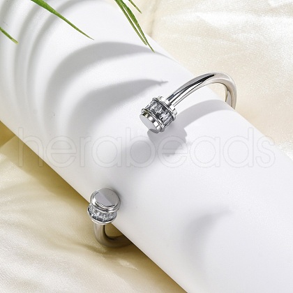 304 Stainless Steel Bangles STAS-Z114-10P-1