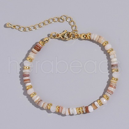 Bohemian Style Natural Mookaite Beaded Bracelets Women's Fashion Accessory WQ4468-8-1