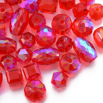 Transparent Glass Beads EGLA-N002-49-B06-1