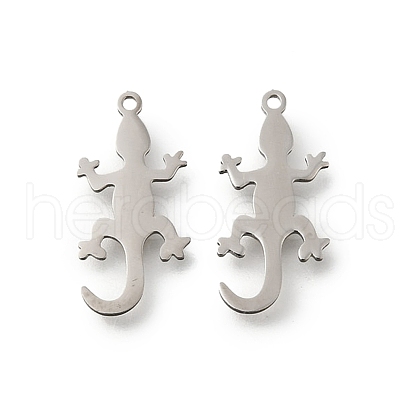 Lizard 304 Stainless Steel Pendants STAS-M119-04P-1