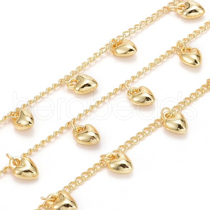 Brass Curb Chain CHC-H103-33G-1