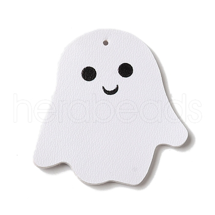 Halloween Imitation Leather Pendants FIND-K017-02H-01-1