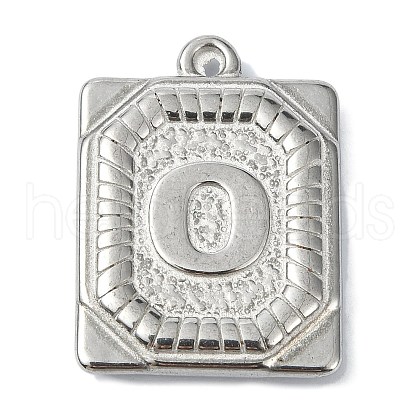 Anti-Tarnish 304 Stainless Steel Pendants STAS-U033-01P-O-1