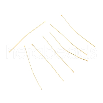 Brass Flat Head Pins X-KK-F824-114G-G-1