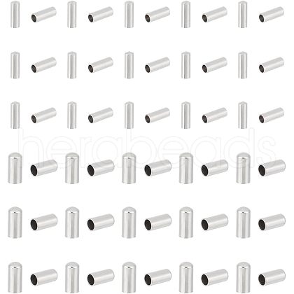 Unicraftale 304 Stainless Steel Cord Ends STAS-UN0011-82P-1