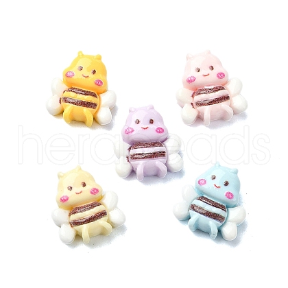Macaron Color Opaque Resin Decoden Cabochons CRES-Q221-02G-1
