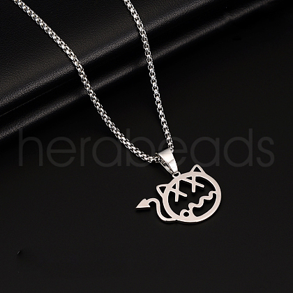 Alloy Pendant 201 Stainless Steel  Chain Necklaces for Men FS-WG0EA78-14-1