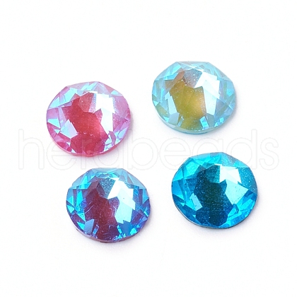 Glass Rhinestone Cabochons RGLA-L024-J02-MI-1