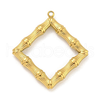 304 Stainless Steel Pendants STAS-M073-60G-1