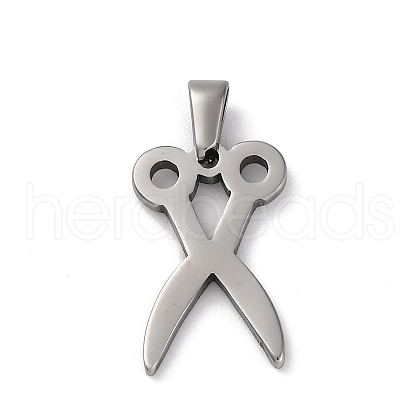 304 Stainless Steel Pendants STAS-I127-028P-1