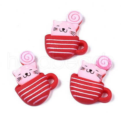 Opaque Resin Cabochons X-CRES-S308-028-1