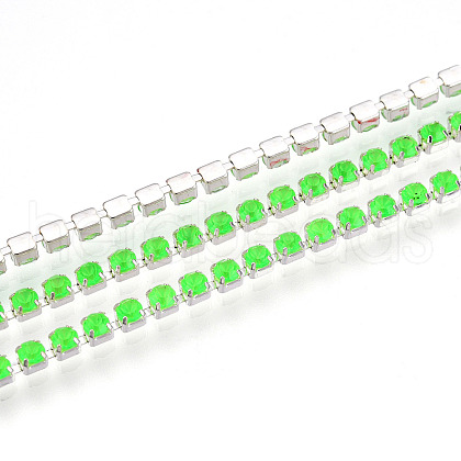 Iron Rhinestone Cup Chains CH-T006-01A-01-1