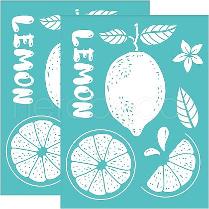 Self-Adhesive Silk Screen Printing Stencil DIY-WH0338-003-1
