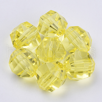 Transparent Acrylic Beads TACR-Q256-10mm-V21-1