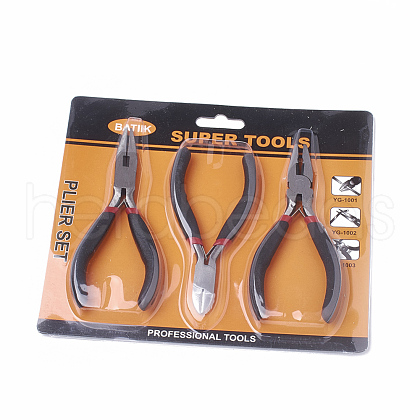45# Carbon Steel Jewelry Plier Sets PT-T001-04-1