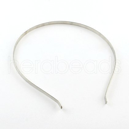 Hair Accessories Iron Hair Band Findings OHAR-Q042-008C-04-1