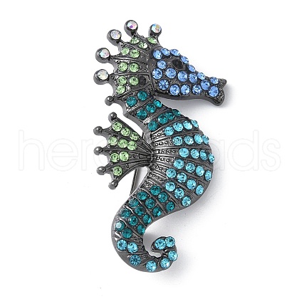 Zinc Alloy Rhinestone Brooches JEWB-Z036-02B-1