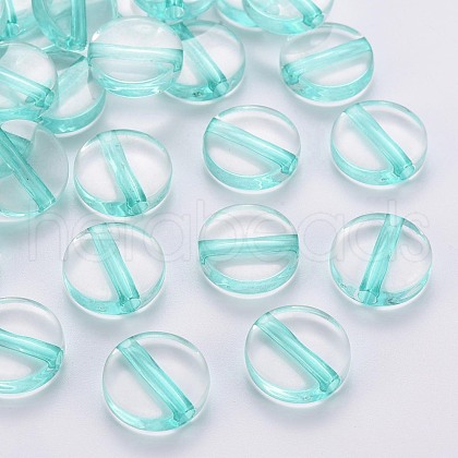 Transparent Acrylic Beads TACR-S154-09A-68-1