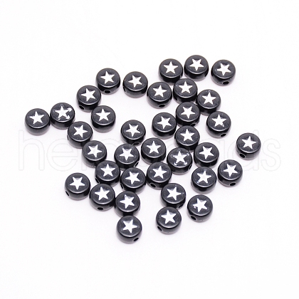 Opaque Acrylic Beads ACRC-TAC0001-01D-1