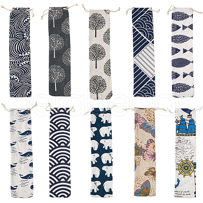 Cotton and Linen Cloth Packing Pouches ABAG-TA0001-12-1