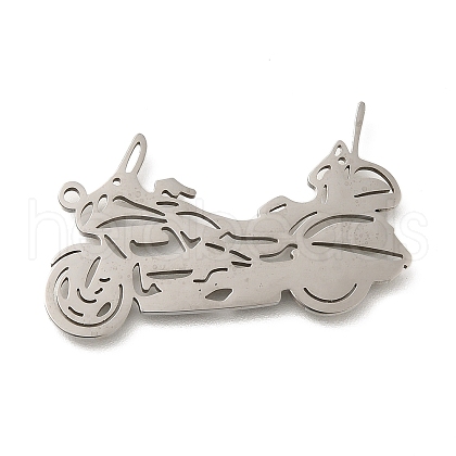 Anti-Tarnish 304 Stainless Steel Pendants STAS-R131-03P-1