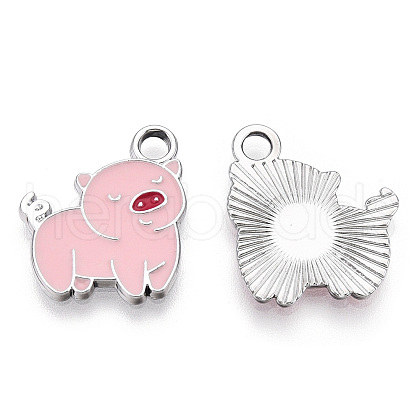 Alloy Pendants X-ENAM-S119-052A-P-1