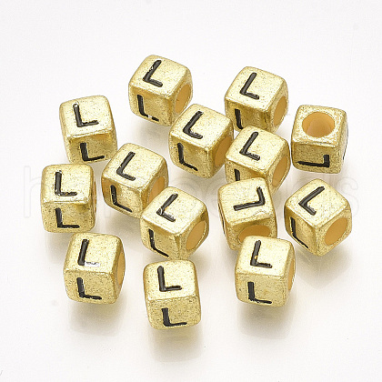 Acrylic Beads PB43C9308-G-L-1