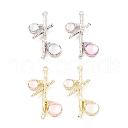 Resin Pendants PALLOY-K003-22M-1