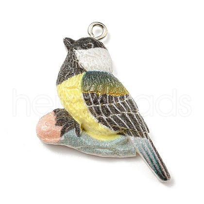 Opaque Resin Pendants CRES-D013-01C-1