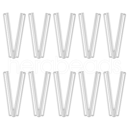SUPERFINDINGS 10Pcs Alloy Bikini Clips FIND-FH0009-22P-1