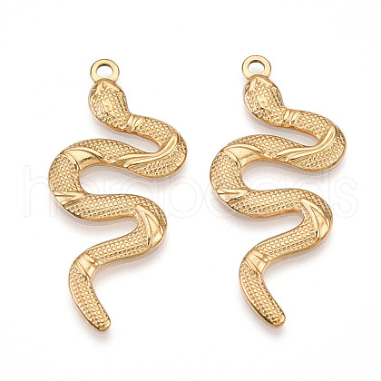 304 Stainless Steel Pendants STAS-N109-43G-1