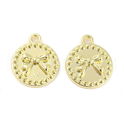 Rack Plating Alloy Pendants PALLOY-D023-08G-1