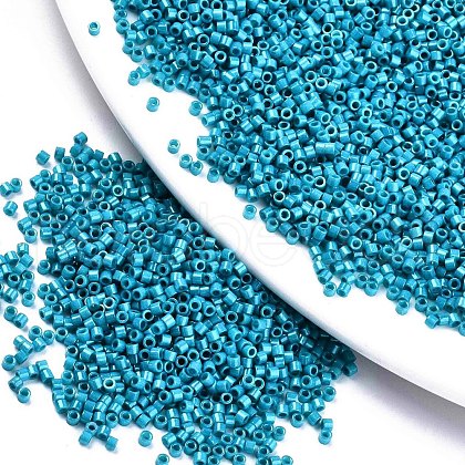 11/0 Grade A Baking Paint Glass Seed Beads SEED-S030-1041-1