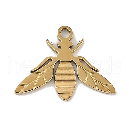 Ion Plating(IP) 304 Stainless Steel Charms STAS-M080-13G-03-1