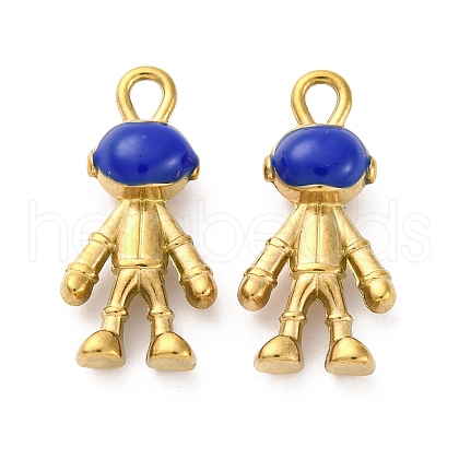 304 Stainless Steel Enamel Pendants STAS-B085-26G-1