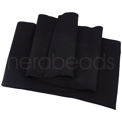 Polycotton Elastic Ribbing Fabric for Cuffs DIY-WH0021-10A-1