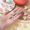 30Pcs Opaque Resin Imitation Food Cabochons RESI-CJ0003-63-4