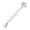 Halloween Pumpkin Alloy Pendant Decorations HJEW-JM02073-04-4