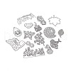Carbon Steel Cutting Dies Stencils DIY-XCP0002-42-1