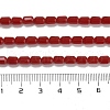 Opaque Glass Beads Strands GLAA-G112-04J-4